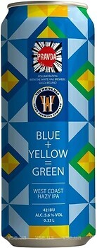 Фото Правда Blue + Yellow = Green 5.6% з/б 0.33 л