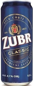 Фото Zubr Classic 4.1% ж/б 0.5 л