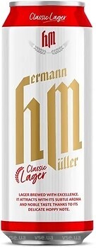 Фото Hermann Muller Classic Lager 4% ж/б 0.5 л