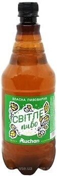 Фото Ашан Світле 4.3% 1 л