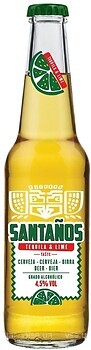 Фото Santanos Tequila & Lime 4.5% 0.33 л