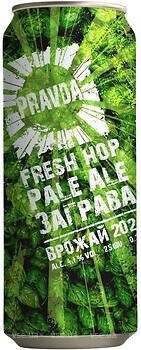 Фото Правда Fresh Hop Pale Ale 4.1% з/б 0.33 л