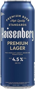 Фото Haisenberg Premium Lager 4.5% ж/б 24x0.5 л