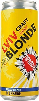 Фото Правда Lviv Hoppy Blonde 3.5% з/б 0.33 л