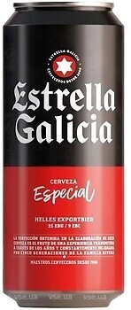 Фото Estrella Galicia Especial 5.5% ж/б 0.5 л