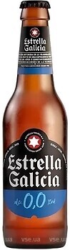 Фото Estrella Galicia Світле 0% 0.33 л