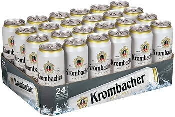 Фото Krombacher Pils 4.8% ж/б 24x0.5 л