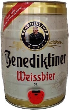 Фото Benedektiner Weissbier 5.4% 5 л