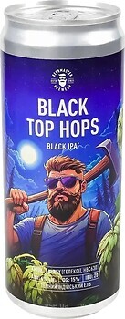 Фото Beermaster Brew Black Top Hops Black IPA 6% ж/б 0.33 л