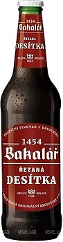 Фото Bakalar Rezana Desitka Amber Lager 4.2% 0.5 л