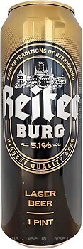 Фото Reiter Burg Lager Beer 5.1% ж/б 0.568 л