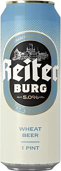 Фото Reiter Burg Wheat Beer 5% ж/б 0.568 л