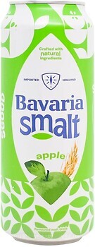 Фото Bavaria Smalt Apple 0.0% ж/б 0.5 л
