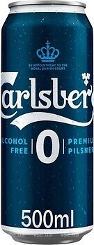 Фото Carlsberg Non Alcoholic 0% ж/б 24x0.5 л
