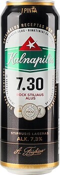Фото Kalnapilis Bock Stiliaus Alus 7.3% ж/б 0.5 л
