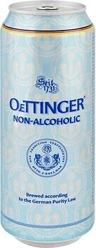 Фото Oettinger Non Alcoholic 0.5% ж/б 24x0.5 л