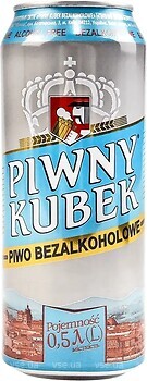 Фото Piwny Kubek Безалкогольне 0% ж/б 0.5 л