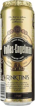 Фото Volfas Engelman Premium Lager 5% ж/б 0.568 л
