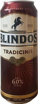 Фото Blindos Tradicinis 6% ж/б 0.5 л