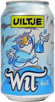 Фото Uiltje Brewing Wit 6% ж/б 0.33 л