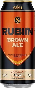 Фото Saku Rubiin 5.5% Ж/б 0.5 л