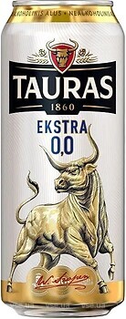 Фото Tauras Extra 0% ж/б 0.5 л