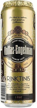 Фото Volfas Engelman Rinktinis 5.2% ж/б 24x0.568 л