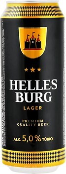 Фото Helles Burg Lager 5% ж/б 0.5 л