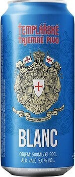 Фото Templarske Blanc 5% ж/б 0.5 л