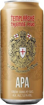 Фото Templarske APA 5% ж/б 0.5 л