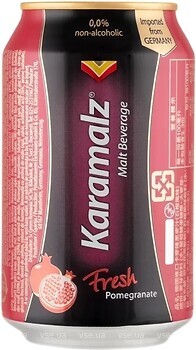 Фото Karamalz Fresh Pomegranate 0% ж/б 0.33 л