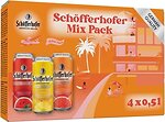 Фото Schofferhofer Mix Pack 2.5% з/б 4x0.5 л в подарунковій упаковці