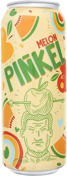 Фото Pinkel сидр Melon яблучний з динею 5% з/б 0.5 л