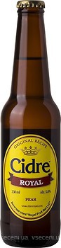 Фото Cidre Royal With Pearl з грушею 5% 0.33 л