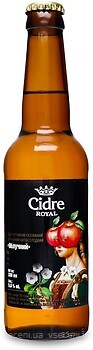 Фото Cidre Royal Яблучний напівсолодкий газований 5% 0.33 л