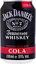Фото Jack Daniel's Tennessee Whiskey-Cola з/б 5% 0.33 л
