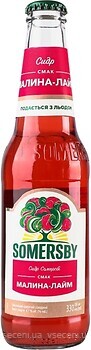 Фото Somersby Малина-лайм 4.7% 0.33 л