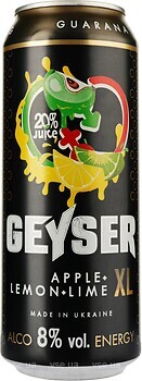 Фото Geyser Apple&Lemon&Lime 8% ж/б 0.5 л