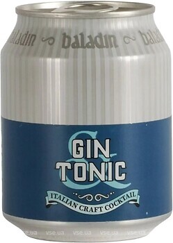 Фото Baladin Gin Tonic 6.7% ж/б 0.237 л
