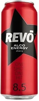 Фото Revo Cherry Alco Energy 8.5% ж/б 24x0.5 л