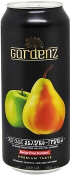 Фото Gardenz Сидр Яблуко та груша з/б 5% 0.5 л