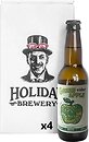 Фото Holiday Brewery Green Apple Dry 6% 4x0.33 л