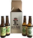 Фото Holiday Brewery Green Apple Dry, White Honey Plum, Cannabis, Sweet Pear 6% 4x0.33 л