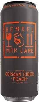 Фото Apfelwein Peach 3.6% ж/б 0.5 л