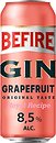 Фото Befire Gin Grapefruit 8.5% ж/б 0.5 л