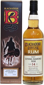 Фото Blackadder Raw Cask Guyana Diamond Rum 0.7 л