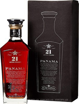 Фото Rum Nation Panama 21 YO 0.7 л