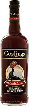 Фото Gosling's Black Seal 80 Proof Bermuda Rum 0.75 л