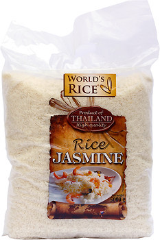 Фото World's Rice jasmine 5 кг