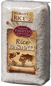 Фото World's Rice basmati Pakistan 1 кг